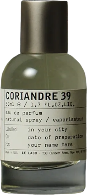 ル ラボ コリアンドル 39 50mL ボトル