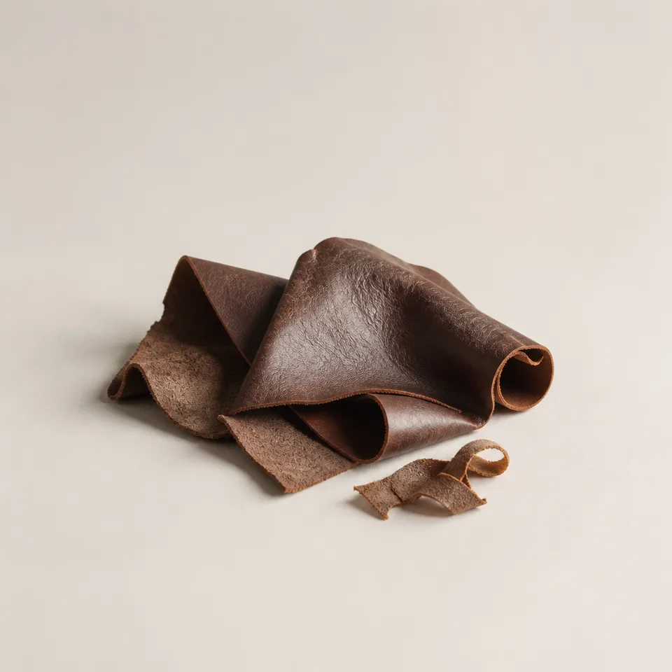 Leathery notes