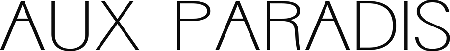 AUX PARADIS wordmark logo